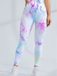 Seamless High‑Elastic Women’s Digital Print Yoga Leggings, High‑Waisted Tummy Control Sports Leggings, Butt‑Lifting & Leg‑Slimming Gym Running Training Pants leggings flare leggings leggings women