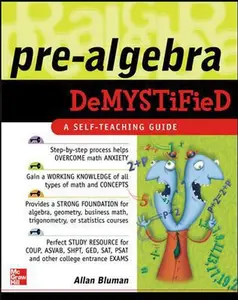 USED-Pre-Algebra Demystified by Allan Bluman (Paperback)