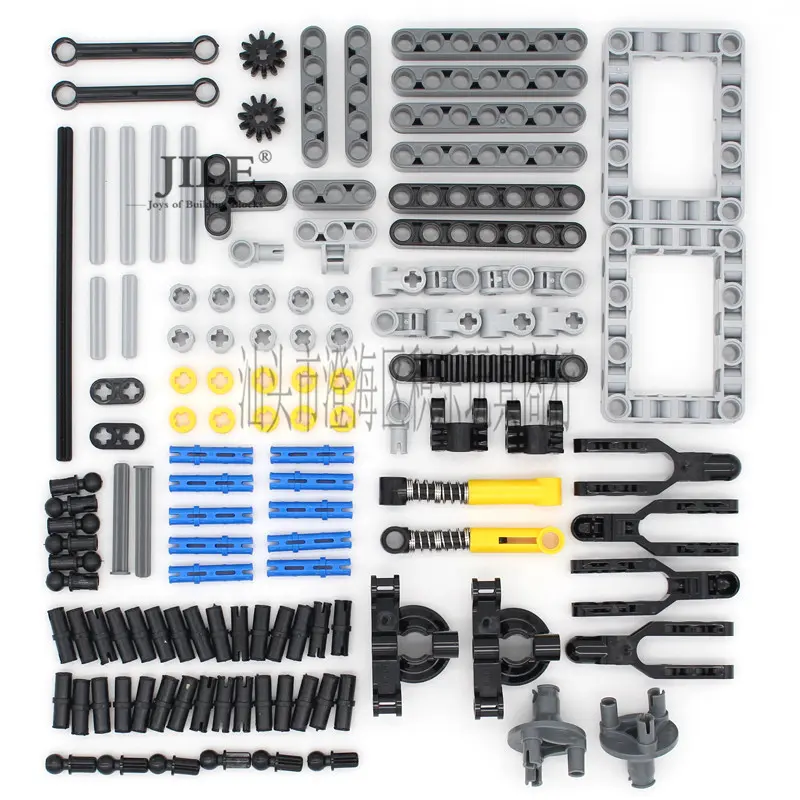 Tech Building Hanging Toy Assembly Kit, 123-Piece Cross-Border Hot-Selling Component Set for 8-10 Years, 80g (123pcs Technology Suspension Set)