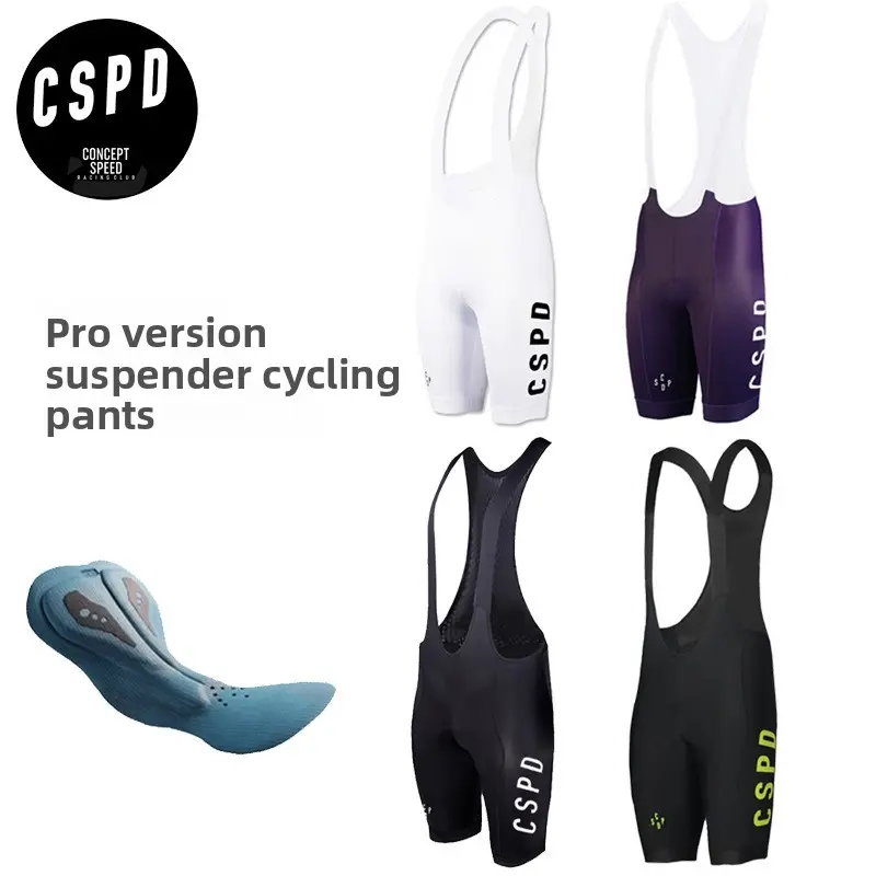 Unisex Cycling Spandex Biker Shorts - Summer Competitive Road Bike Bib Overalls, Quick-Drying, Comfortable Athletic Compression Bottoms