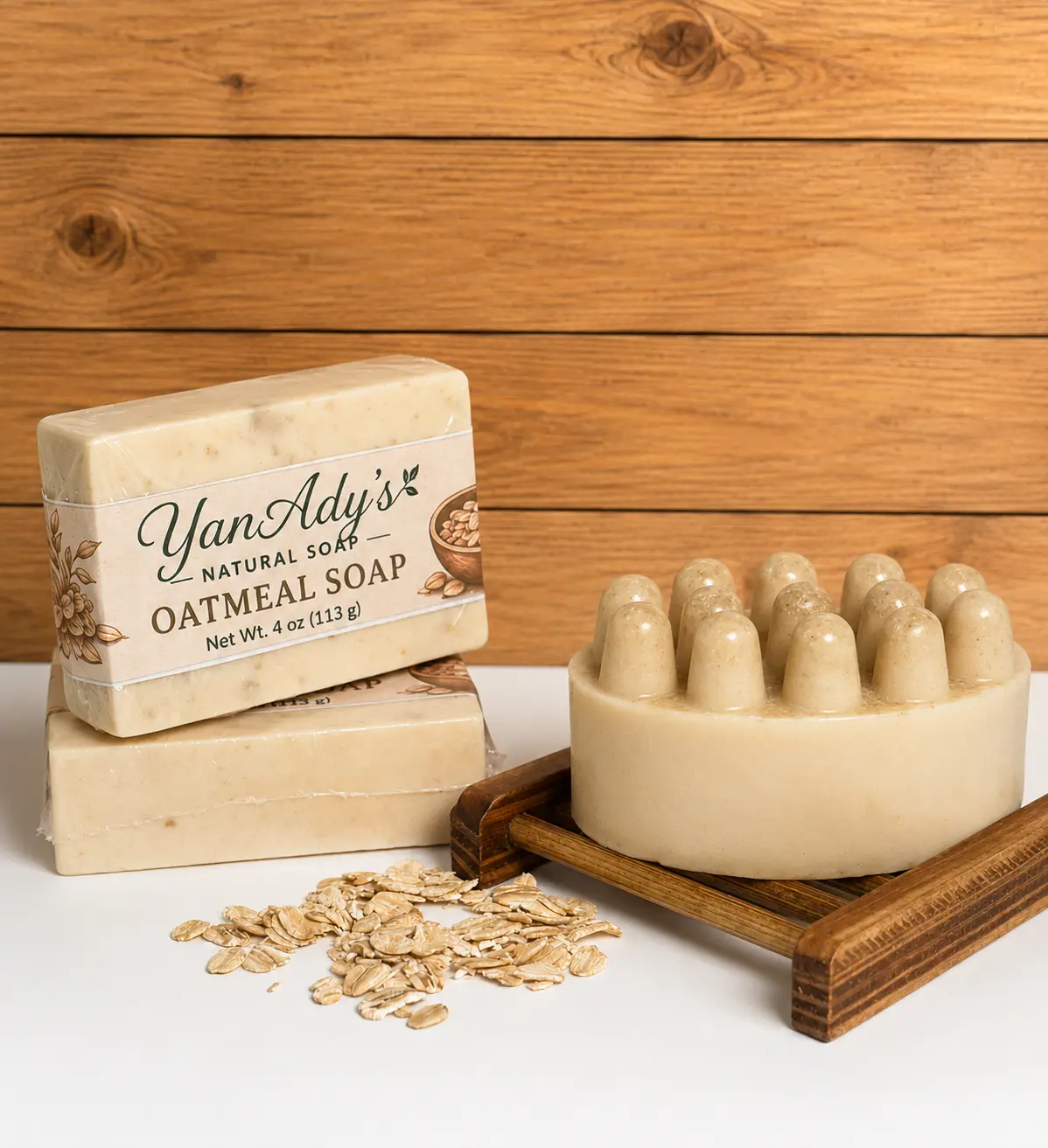 Oatmeal Soap Bar - 4oz (113g)
