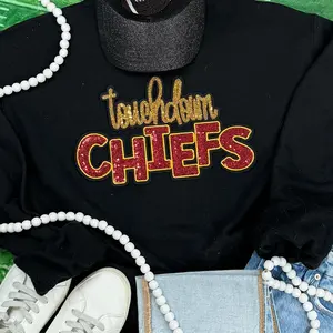 Touchdown Chiefs Sequin Patch