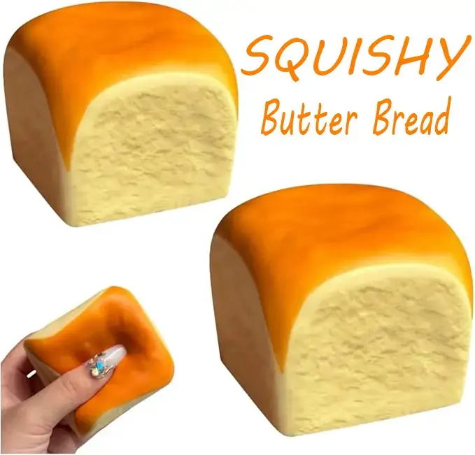 Squishy Series Hawaiian Rolls Slow Rebound Soft Toys, Taba Squishy, Stress Relief Toy, Adults Fidget Toy Sensory Toy, perfect for Father's Day, graduation season, birthday parties, Children's Day and school prize gifts