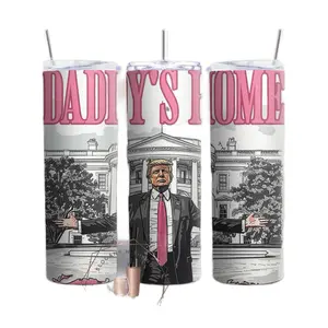 Daddy's Home 20oz Tumbler - Perfect for Your Drinks - Bottle, Drinkware