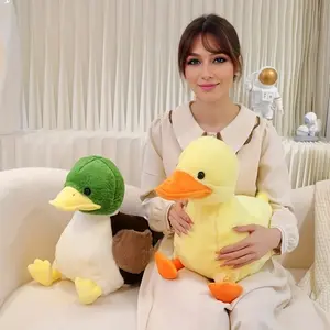 Cute Creative Duck Plush Toy Doll, Soft Fluffy Wild Duck Pillow, Birthday Gift, Party Present, Home Decoration