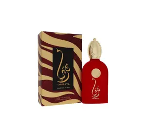 Mamlakat Al Oud Thuraya Unisex Floral Eau de Parfum for Unisex Wear, 100 ml-3.4 fl oz Bottle, Black Tea, Magnolia & Cardamom Notes, Floral Perfume