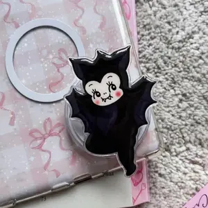 Cute Ghost PopSocket, Kewpie Baby Bat Phone Grip, Halloween phone grips, Spooky Phone Grips, Halloween Grip, Magsafe Phone Grips