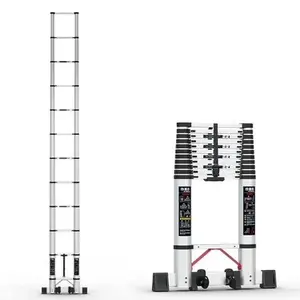 16.4 ft Aluminum Double Sided Ladder Bench - Heavy Duty and Durable