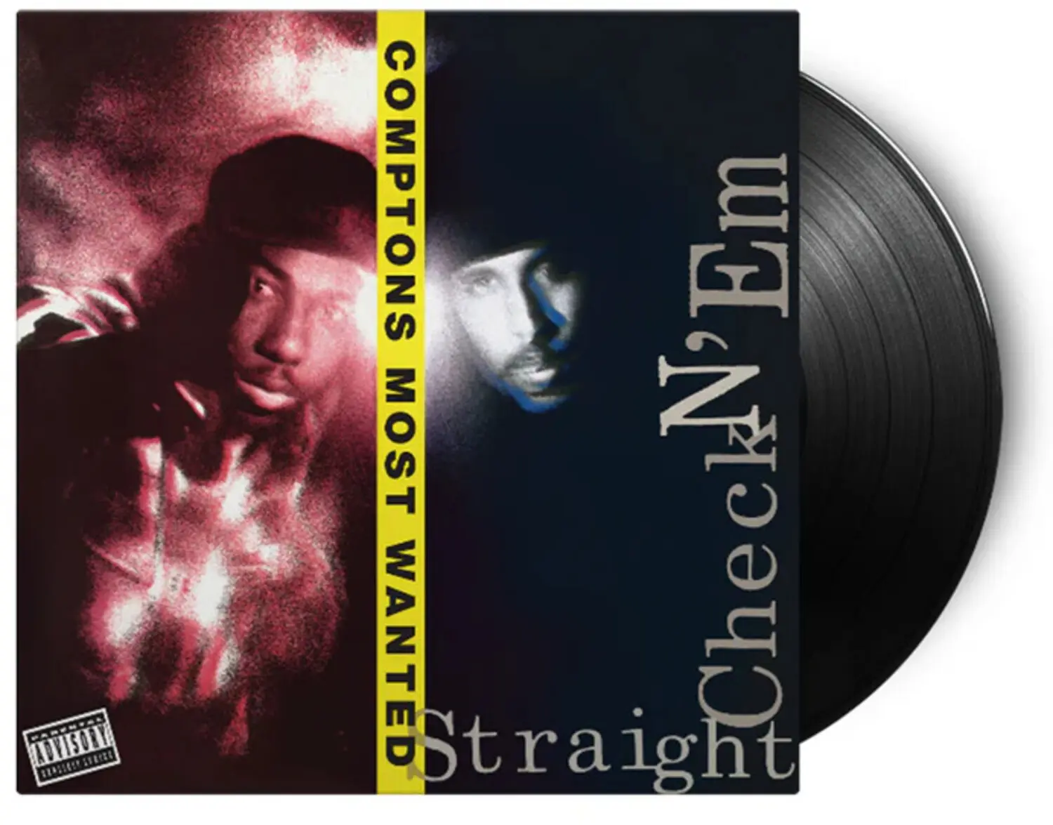 Compton's Most Wanted - Straight Checkn Em - 180-Gram Black Vinyl  [VINYL RECORD - LP] Black, 180 Gram, Holland - Import