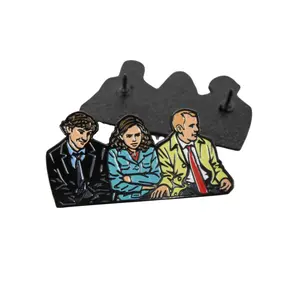 The Office Enamel Pin Toby Pam Jim Durable Metal Pins Men