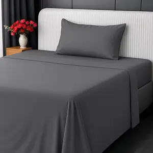 Utopia Bedding Jersey Knit Sheet Set - Soft Stretchy Cotton T-Shirt Bed Sheets 3 Piece Cozy Comfortable All Seasons Machine Washable