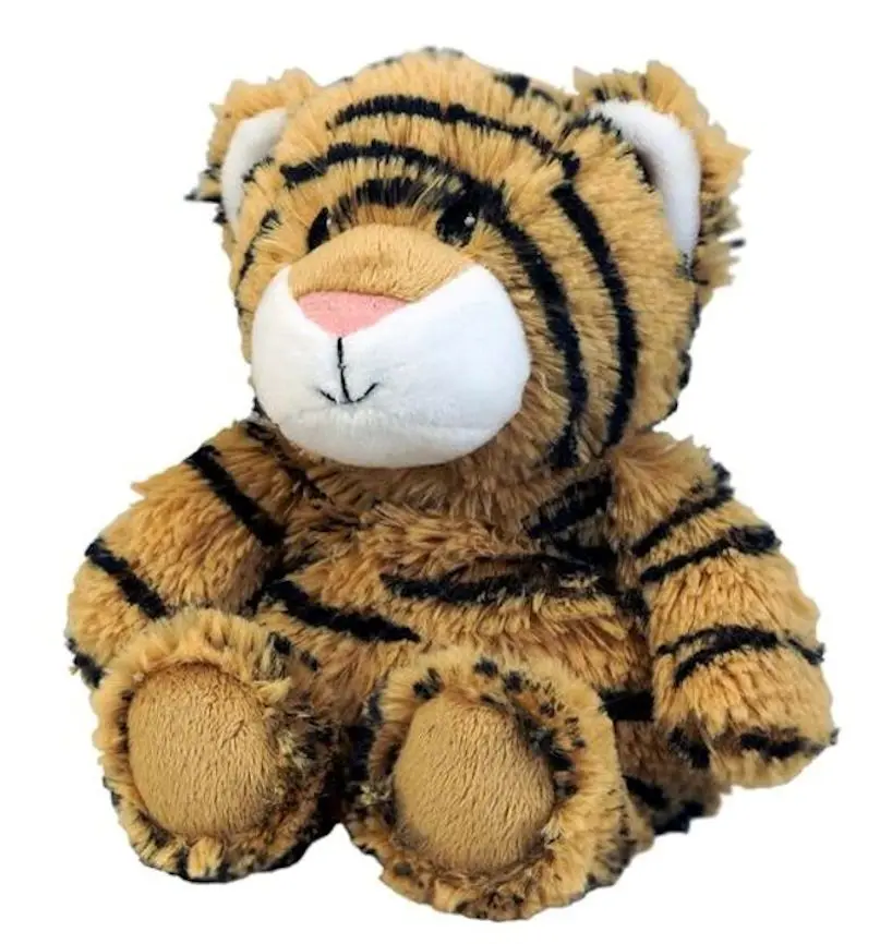 TIGER JUNIOR- WARMIES Cozy Plush Heatable Lavender Scented Stuffed Animal