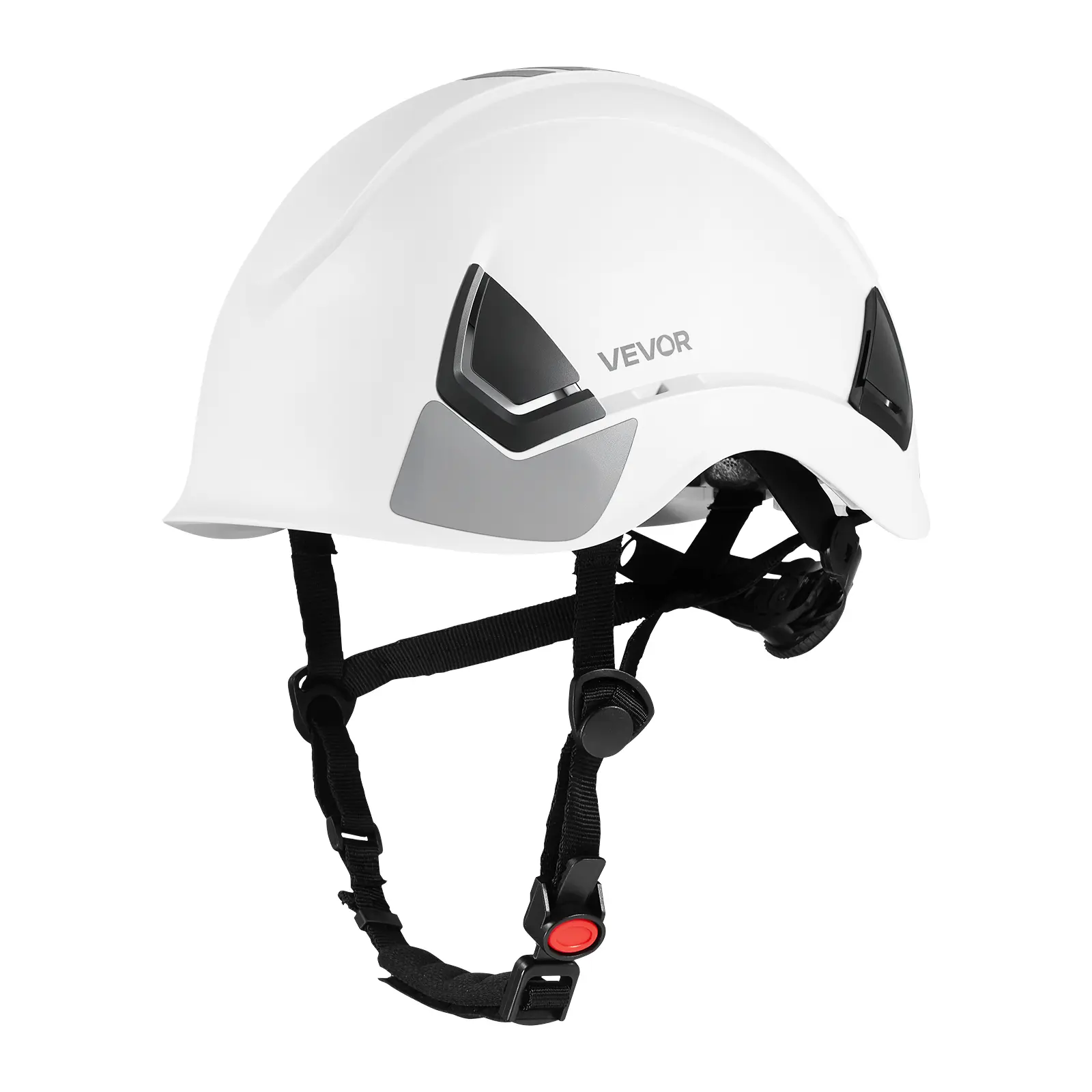 【summerfinds】VEVOR Industrial Safety Hard Hat, ANSI/ISEA Z89.1 Type 2 Class C Approved ABS Hardhat, 6-Point Ratchet Suspension, 20.87-25.2 in Adjustable Vented, 360° Reflective Detailing, Cold-Crack Design Insulated, for Adult Construction Sites Workwear,