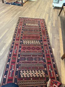 Handmade Iranian Runner Sumae Technique
