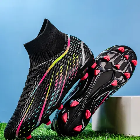 Men's High Top Baseball Shoes, Sporty Breathable Comfortable Non-slip Baseball Shoes, Professional Baseball Cleats for Outdoor Training & Competition, Athletic Shoes, Sports Shoes