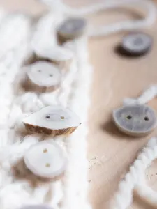 Deer <br/><small>8mm - 12mm Antler Fawn Button</small>
