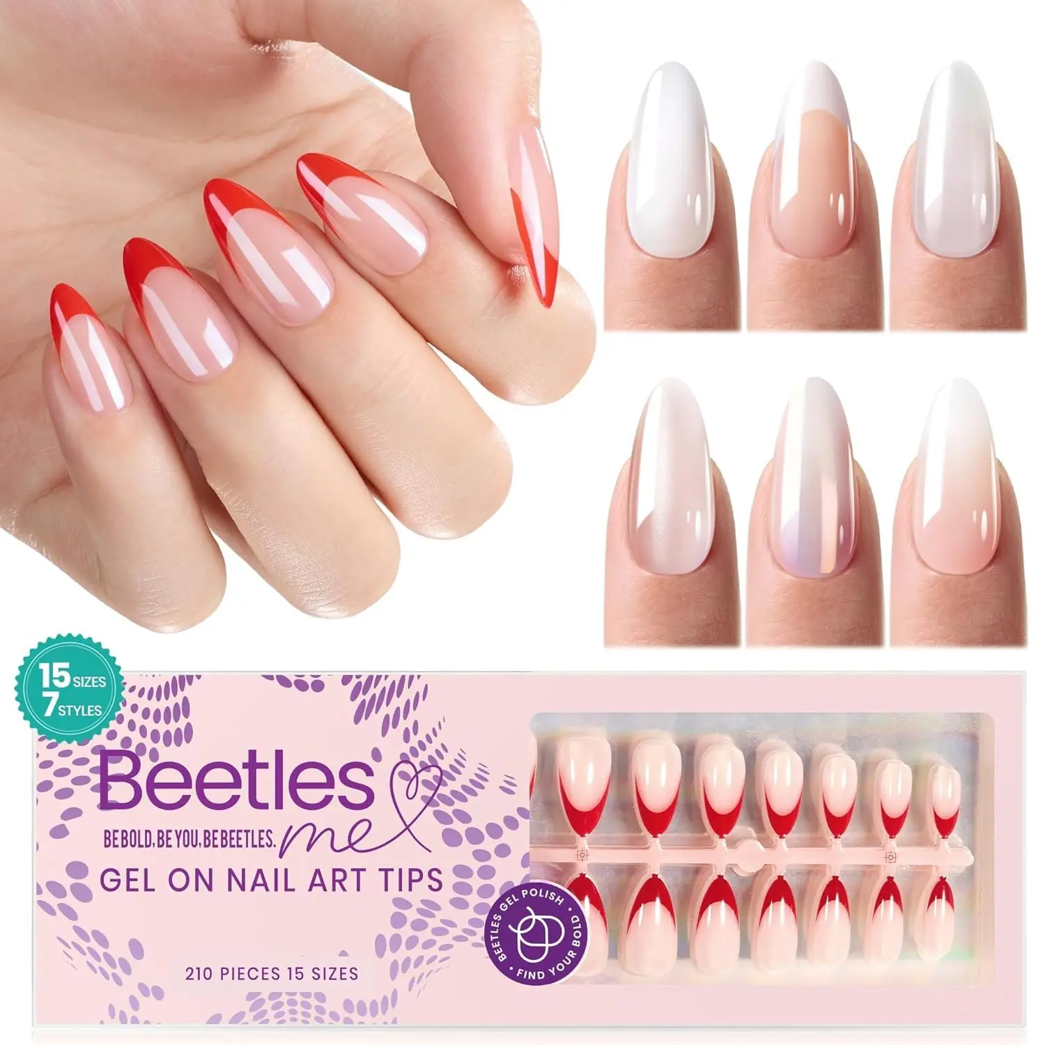 Chrome Nail-M-Almond