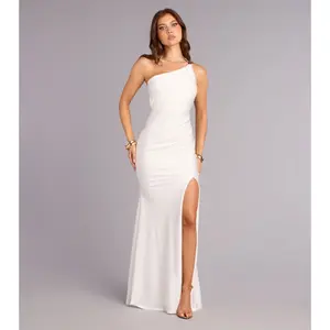 Cassandra Mermaid Slit Formal Dress