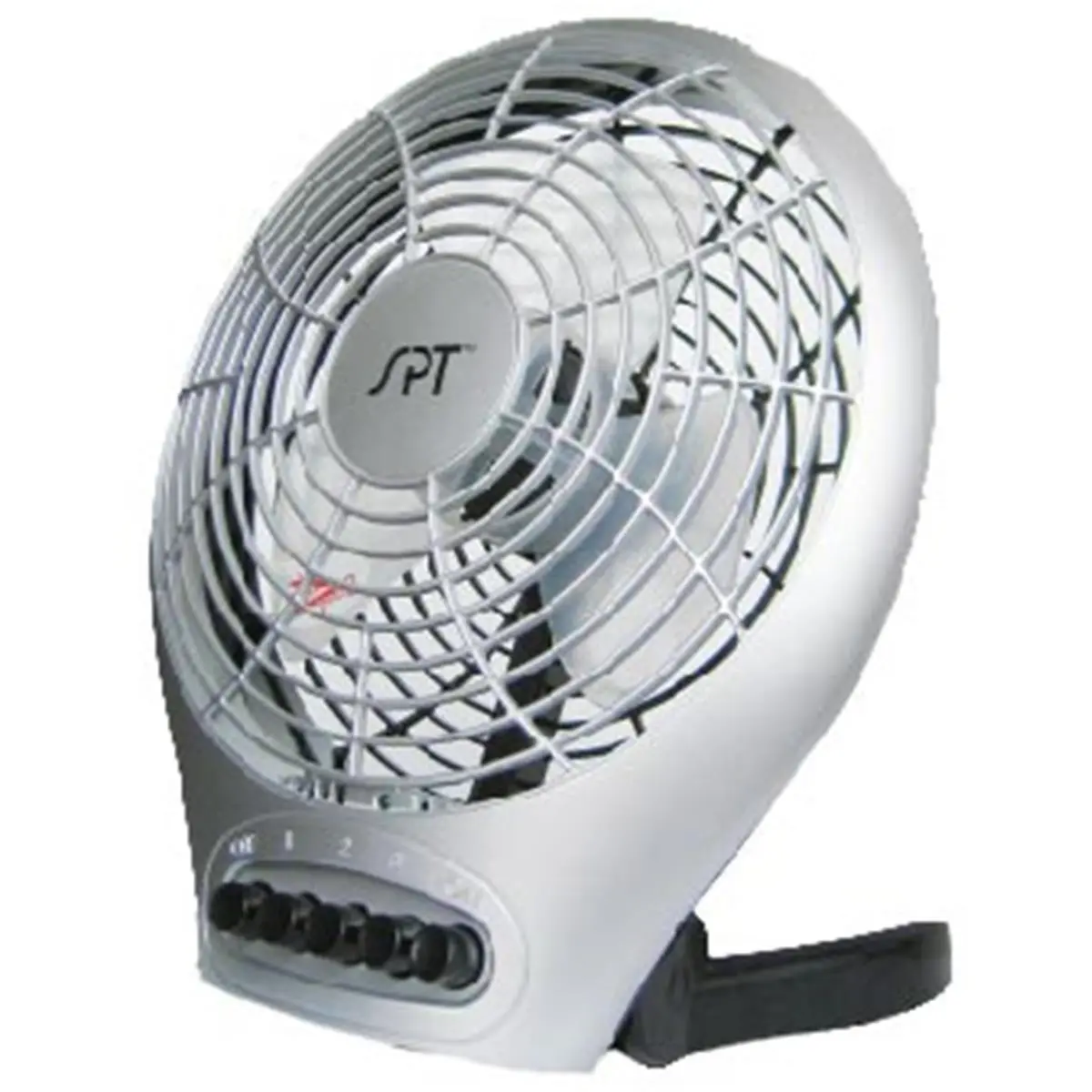 212 MAIN 7-in Compact Desktop Fan with Ionizer, 22W Power, Adjustable Head Angle, Space-Saving Design, Child-Safe Features, Compact Form