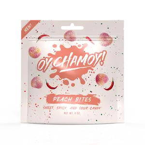 Oy Chamoy! Peach Bites - sweet, spicy and sour candy