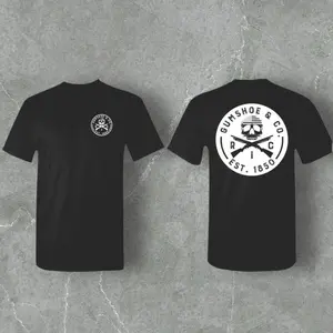 Gumshoe&Co. Brand Apparel (Unisex)/LEO Owned and Operated (OG Inverted White Shirt)