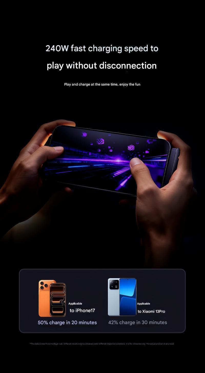 2026 New 2-in-1 Type-C Cable with Invisible Phone Stand, 240W Super Fast Charging for Gaming, Office, Car & Travel, Compatible with iPhone, Samsung & Type-C Phones