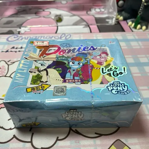 Official Kayou My Little Pony Rainbow Dash Shadow 2 Edition Enchanting Boxed Non-Sports Trading Card Packs - Authentic Collectible Cards for Cartoon Pony Enthusiasts