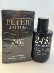 Peter Jacobs 24K RED CHERRY UNISEX 3.4 oz / 100 ML Eau de Parfum EDP Regular Edition Sealed Box
