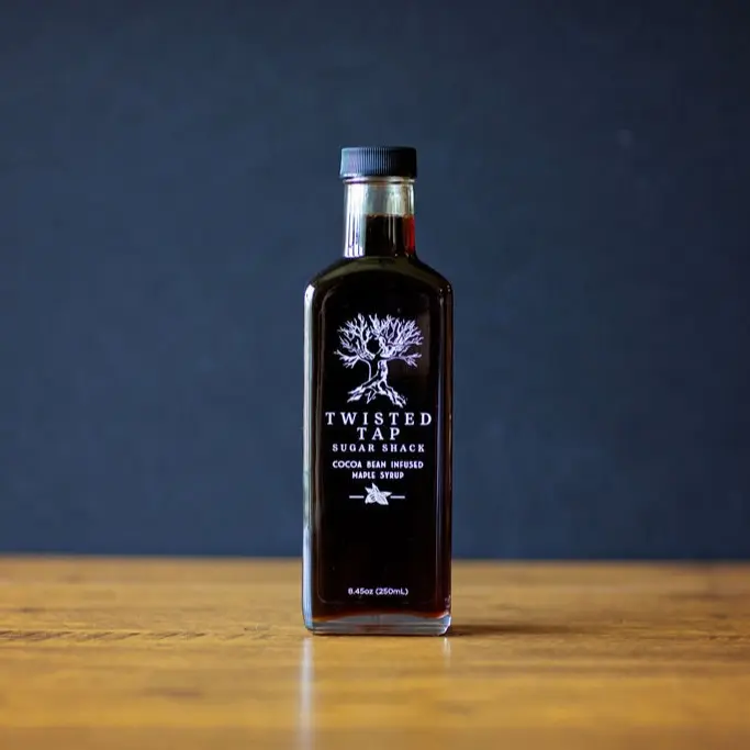Cocoa Bean Infused Maple Syrup