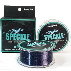 300m/328yds Invisible 3D Camouflage Braided Fishing Line, High Stretch Nylon, Smooth Surface, Strong Shock Absorption, Sea Fishing Mainline