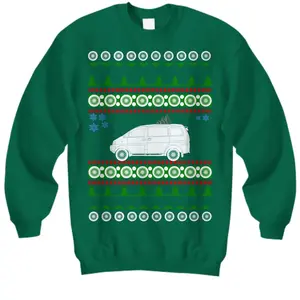 ugly Christmas sweater sweatshirt, gift for delica owner, jdm van gift idea, k car