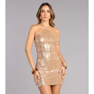 Invite Only Sequin Mini Dress
