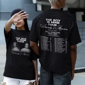 Brandy and Monica Merch, The Boy Is Mine Tour 2025 Tee, Brandy & Monica With Special Guests Kelly Rowland, Muni Long, and Jamal Roberts Shirt, Tour Dates 2025 Fan Apparel, Unisex Brandy and Monica Sweatshirt, For Menswear, For Womenswear