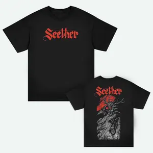 2 SIDE Seether Band Y2K Rap Graphic T-Shirt