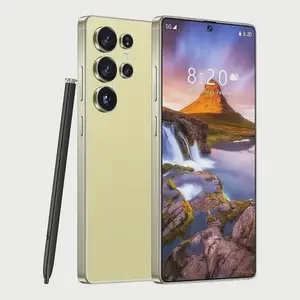 S25 Ultra Unlocked 5G Android 14 Smartphone.12GB+512GB,6.99" HD Display,68MP+108MPCam,7800mAh, Dual Card, Built-in Pen, FaceUnlock, , Case & Protector