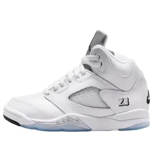 Jordan 5 Retro  White Metallic (2026) (PS) HQ7979-103 & TD HQ7981-103 New Sneakers