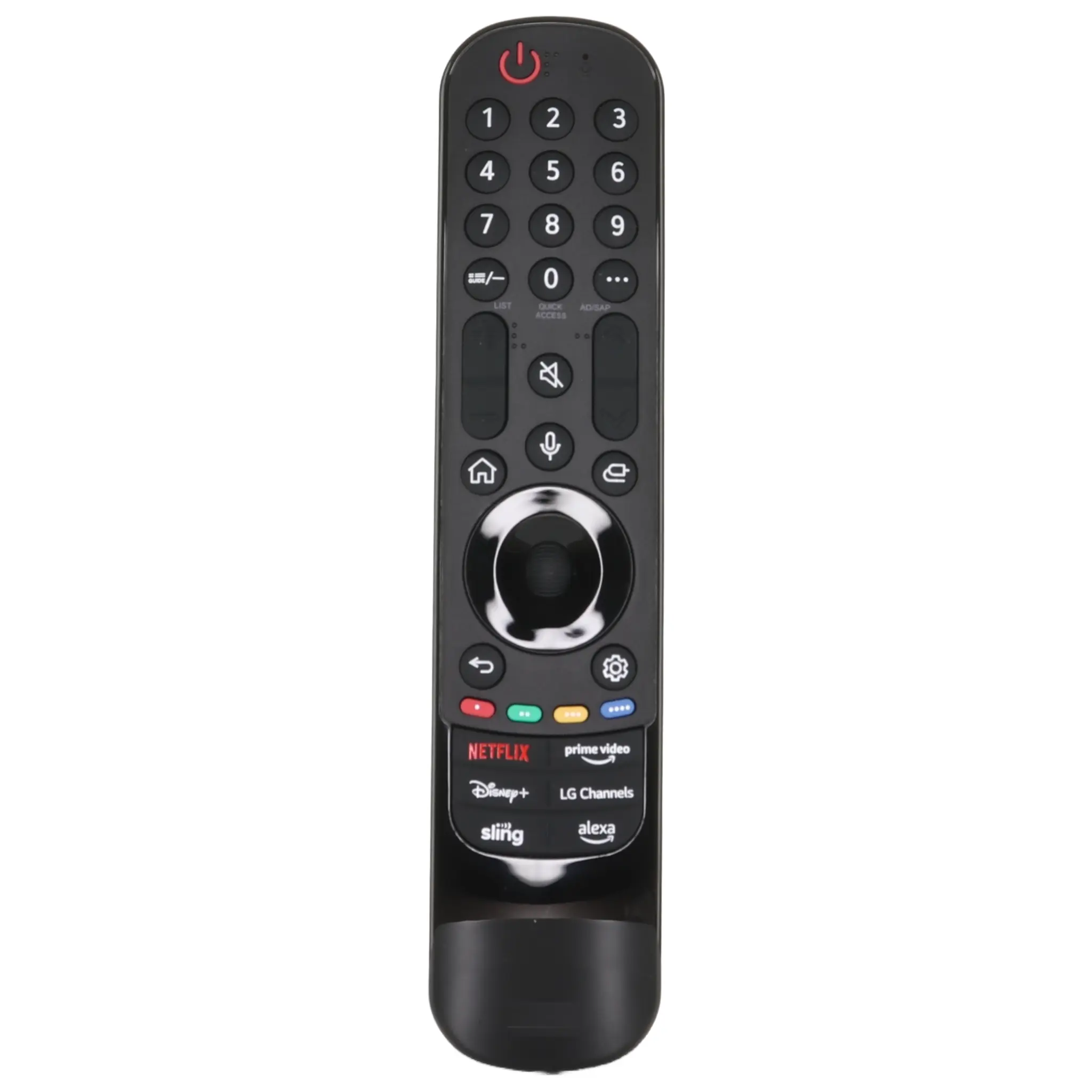 Anderic MR24GA Universal Magic Remote Control for LG TVs - Magic Remote with Voice, Motion, Netflix, Prime Video, Disney+, LG Channels, Sling, Alexa - AKB76045002