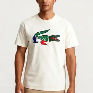 This men’s short-sleeve athletic T-shirt is made from breathable, comfortable fabric, and its classic crew-neck design makes it an ideal choice for a wide range of sports and activities. Limited- Alert! Featuring a cartoon crocodile design, 