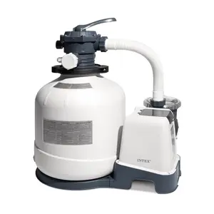 Intex 26651EG 3,000 GPH Above Ground Pool Sand Filter Pump with Automatic Timer