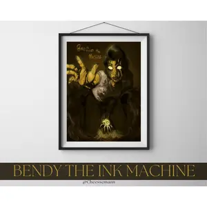 Bendy The Ink Machine home living room bedroom office