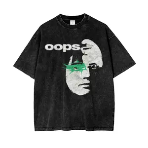 bren. | oops. Collection | Oversize Snow Washed T-Shirt