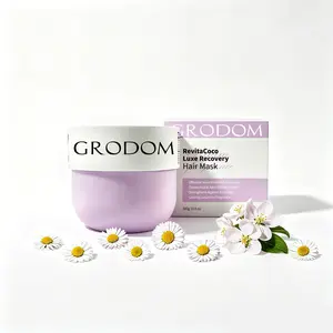 GRODOM Keratin Repair Hair Mask,Deep Conditioning Hair Treatment for Damaged Hair,Anti-Frizz Hydrating Hair Mask for Dry Curly 3A to 4C Hair,Color-Treated Hair Care,Cuticle Sealing Deep Nourishing Hair Repair,300ml