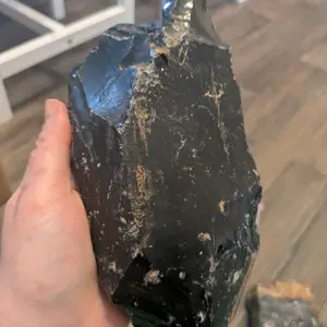 Gold sheen obsidian