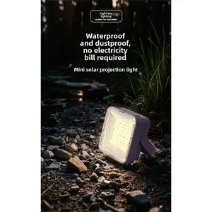 Extremely bright LED light Solar camping light Outdoor emergency light | Long battery life | Mobile phone charging is convenient and multi-functional