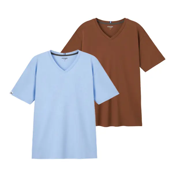Powder Blue + Friar Brown