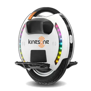 KingSong 14D Pro Electric Unicycle for Beginners, 14" Self-Balancing One Wheel, 18 MPH, 25 Mile Portable EUC for Commuting & Entertainment, UL2272 Certified