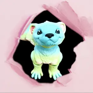 Adorable Ferret Figurine! Collect them all!