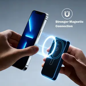 2026 New Magnetic Power Bank,10000mAh Portable Charger, Fast Charging for iPhone 17/16/15/14/13/12 Pro/Pro Max/Plus,Wireless and Wired Battery, Perfect for Christmas Gifts Travel and Outdoor Use