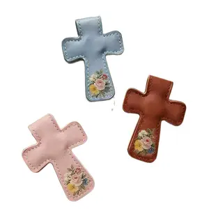 Premium Leather Magnetic Bookmark, Personalizable Home Office Reading Accessory