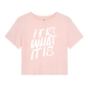 Stylish Casual T-Shirt Featuring the Bold Phrase "That's Just How It Is" for Effortless Attitude